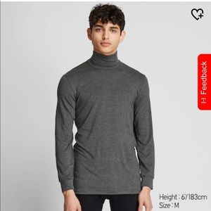 uniqlo men turtle neck